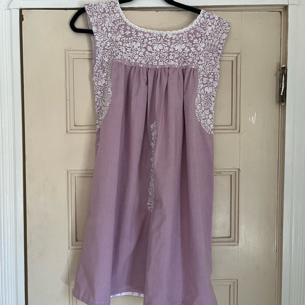 Mi Golondrina Flores Dress Xs